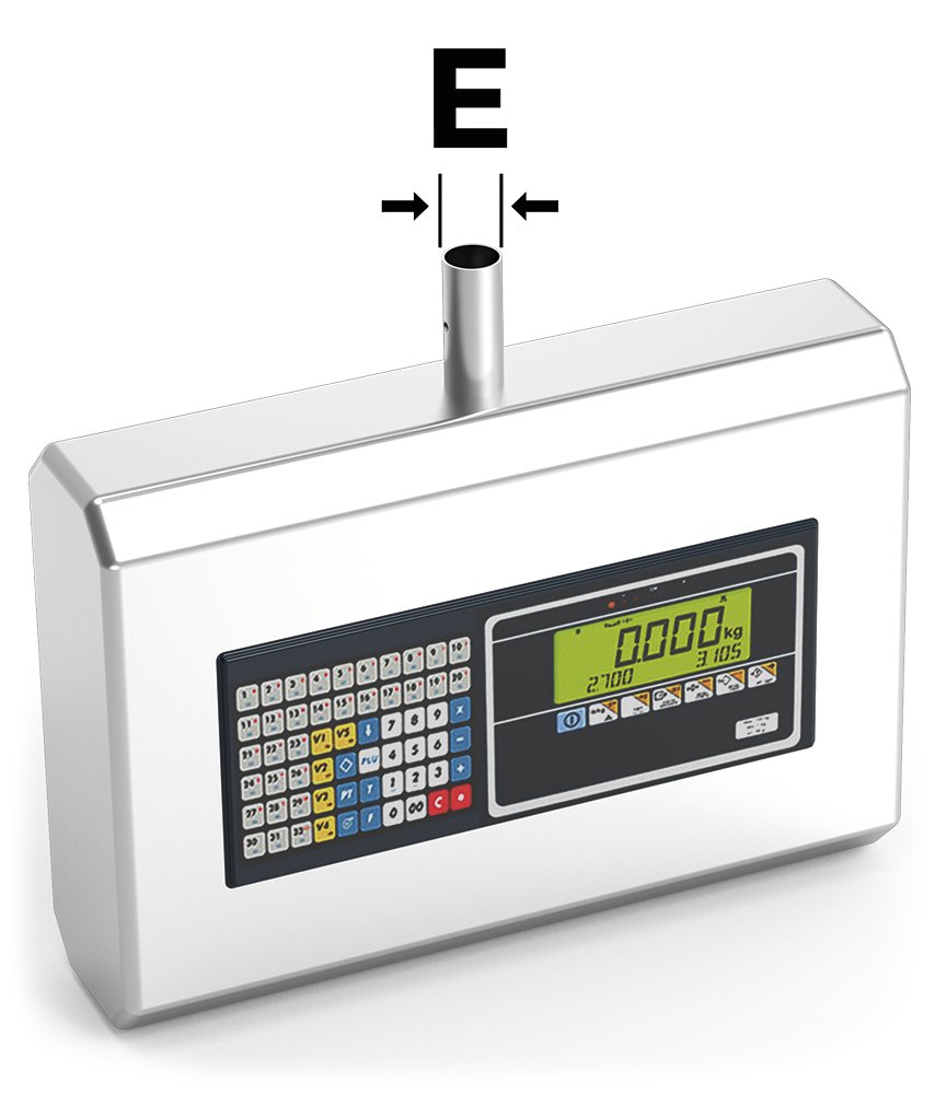 Tirante inox para balanzas regulable Fricosmos