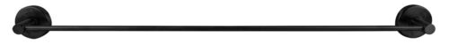 Toallero inoxidable negro Serie Black Fricosmos