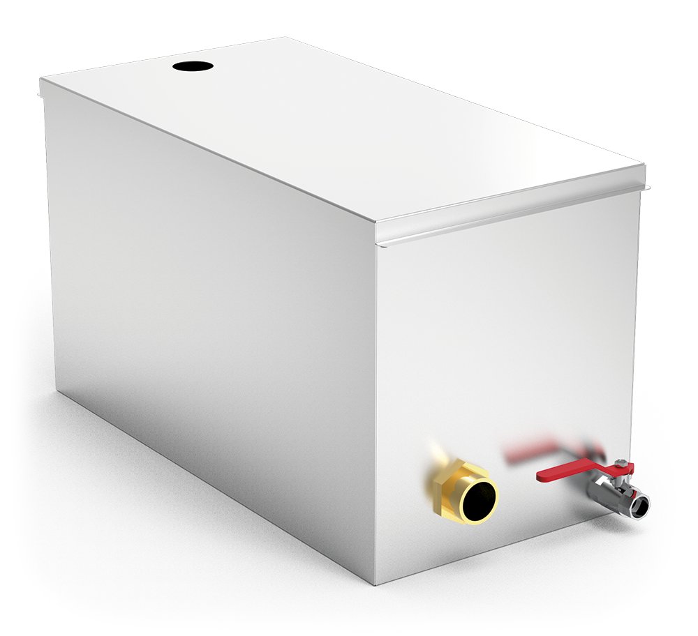 Trampa de grasas acero inoxidable 49 l Fricosmos