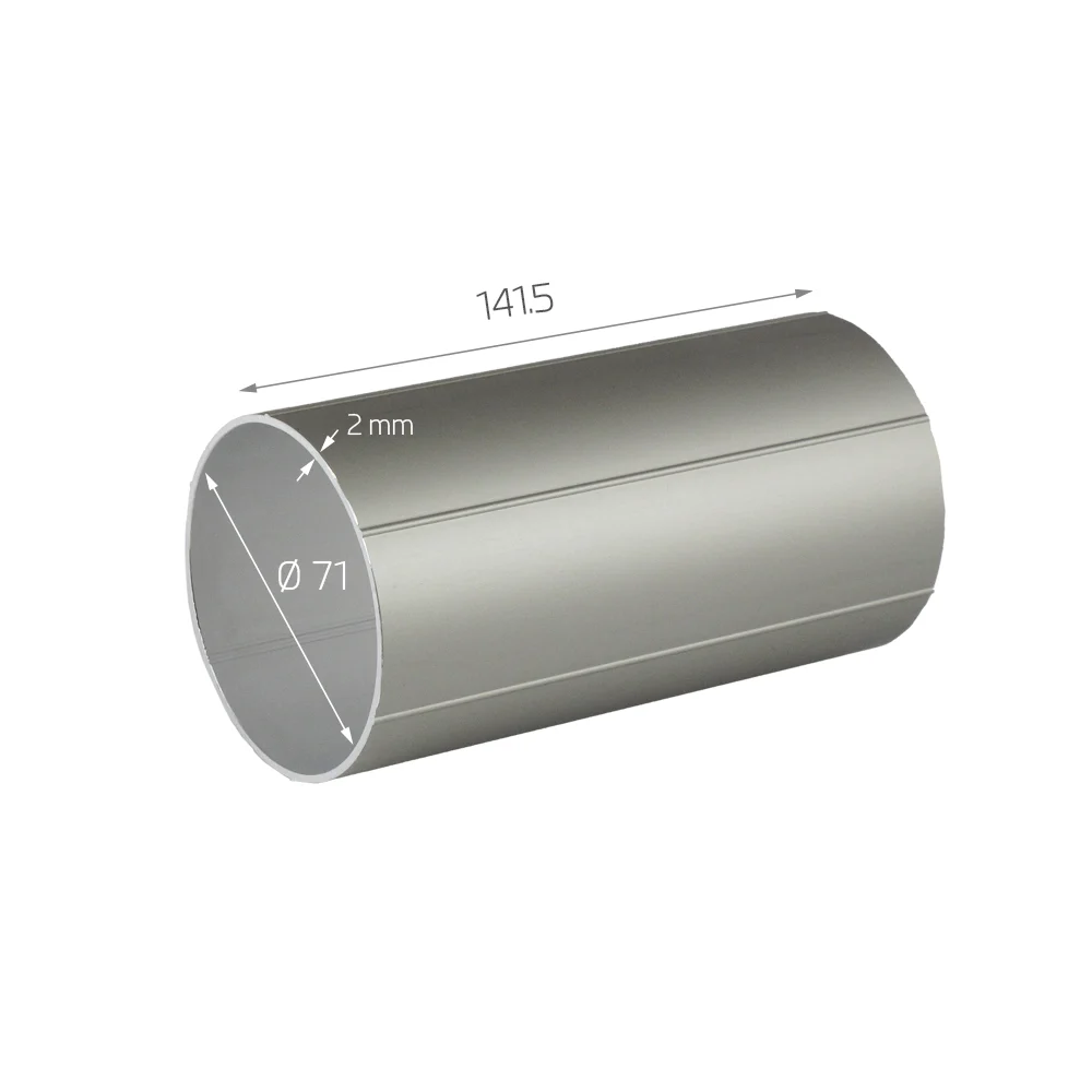 Tubo de aluminio para válvula 2227 – imagen 2
