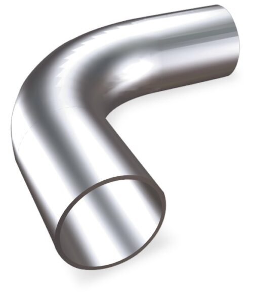 Tubo inox en escuadra Fricosmos 90 mm