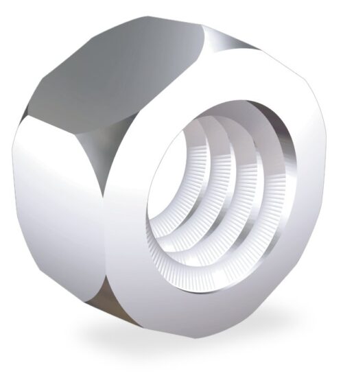 Tuerca inox hexagonal con rosca métrica Fricosmos øM4 mm