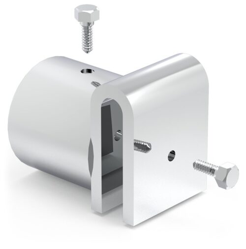 U mixta en forma de T inox Fricosmos 60x40x50 mm