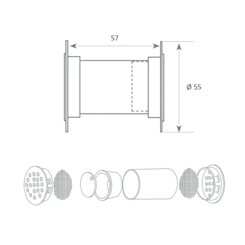 Válvula VE-5557 para mueble frigorífico – imagen 2