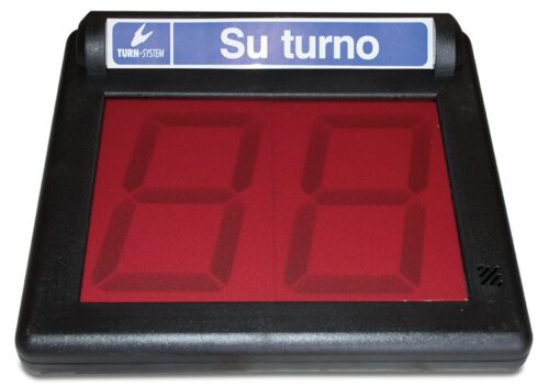 Visor Su Turno con mando inalámbrico Fricosmos 275x55x240 mm