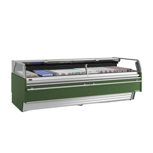 Infrico VBC 15 CPCB low-glass self-service display case (range reference image)