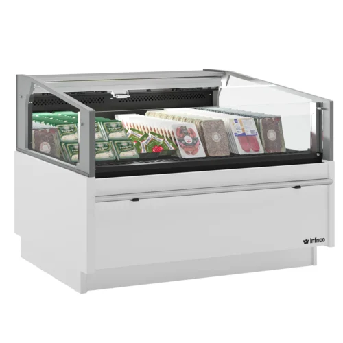 Infrico VCT 09 CB low-glass self-service display case (range reference image)