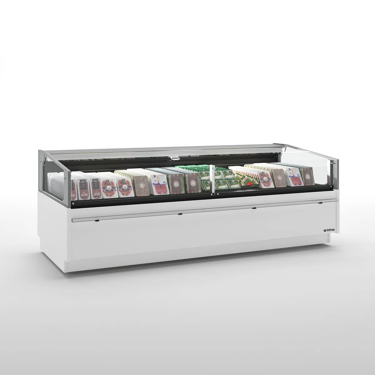 Infrico VCT 25 CB low-glass self-service display case