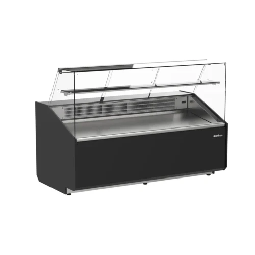 Vitrina expositora Infrico Juliet de cristal recto VJU 18 P