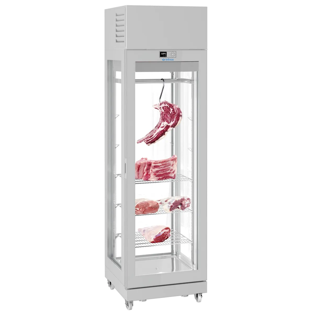 Vitrina de maduración de carne dry aging Infrico AMC 6714XL