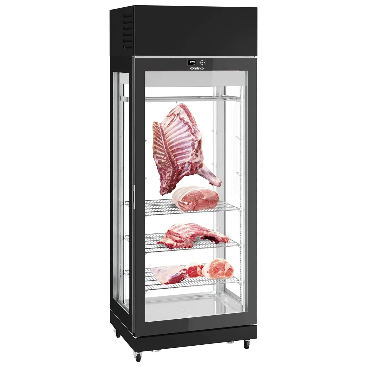 Vitrina de maduración de carne dry aging Infrico AMC 8714XL