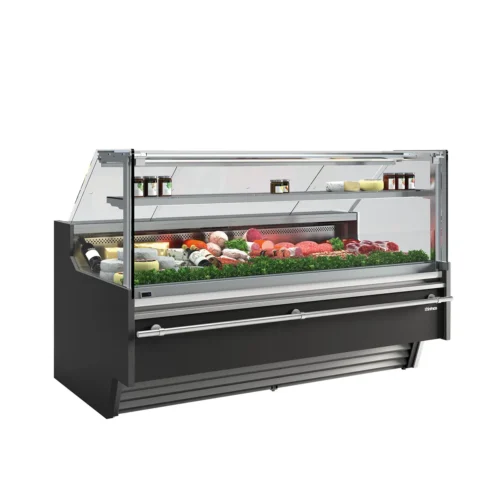 Vitrina de mostrador refrigerada Infrico VBC 18 CP (imagen de referencia de la serie)