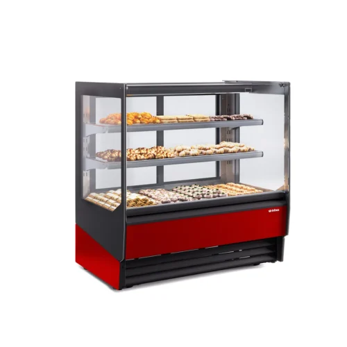 Infrico VBR 18 IPHT heated pastry display case (range reference image)