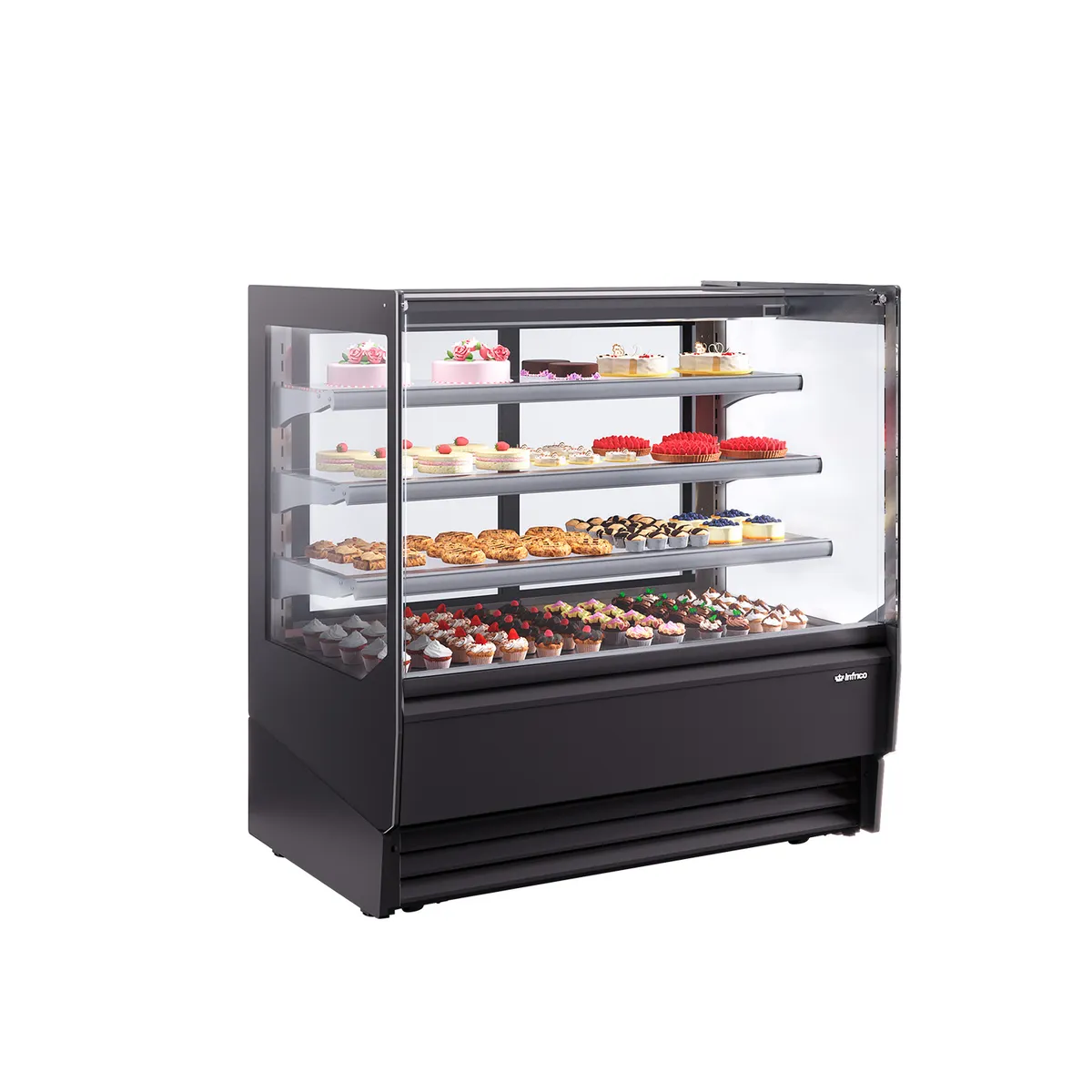 Infrico VBR 18 PR refrigerated pastry display case (range reference image)