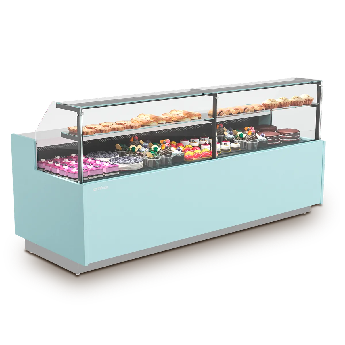 Infrico VMG 25 RU refrigerated pastry display case