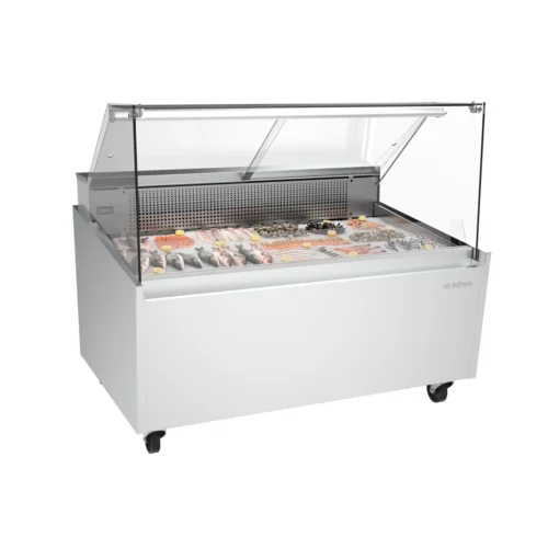 Infrico VML 12 P display case with fish on display