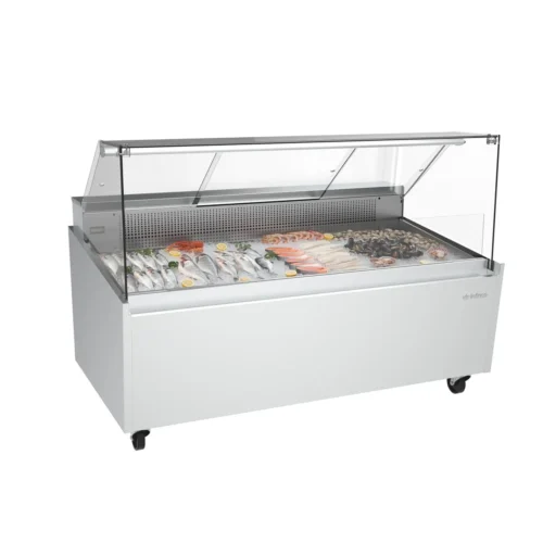Infrico VML 15 P display case with fish on display